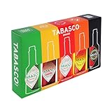 TABASCO Brand Geschenk-Set: 60ml Glasflaschen mit scharfe Chili-Sauce -...