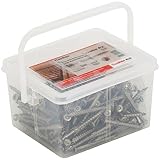 Box Schrauben 200 Stück, Edelstahl A2