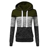 Pullover Sweatshirts Damen Hoodie Winter Casual Kapuzenpullover Dünner...