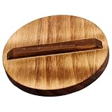 Tofficu Holzdeckel Teekannen Ersatzdeckel Teekesselabdeckung aus Holz...