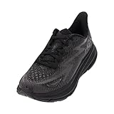 Hoka One M Clifton 9 Running Shoes, Black/Black