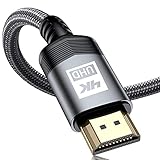 sweguard 4K HDMI Kabel 2Meter, HDMI 2.0 auf HDMI Kabel 4K@60Hz 18Gbps Nylon...