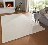 Taracarpet Moderner Boho Wollteppich Bern fürs Wohnzimmer, Schlafzimmer...