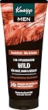 Kneipp MEN 3 in 1 Wild Duschgel - Sandelholz & Bio Grüntee - Für Haut,...