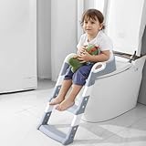 PLATINUM GOLD Kinder Toilettensitz, Toilettensitz Kinder mit Treppe,...