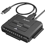 Alxum IDE SATA Adapter,USB 3.0 IDE Festplatten Adapter mit Netzschalter...