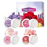 4-teiliges tragbares Reise-Parfüm-Set für Frauen, natürliches Parfüm,...