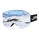 JRZHX Premium Skibrille für Damen & Herren, Anti-Fog Snowboardbrille mit...