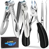 Profi Fußnagelzange Set Nagelknipser Nagelzwicker - GJNL Super Scharfer...