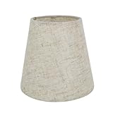 Eastlion Lampenschirm 5.5'/Ø14cm E14 E27 Lampenschirm for Flachs Kerze...