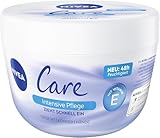 NIVEA Creme Care Intensive Pflege, Gesicht- und Körperpflege für 48h...