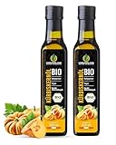 Kräuterland BIO Kürbiskernöl 500ml - 2x 250ml Original steirisches...