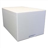 Styroporbox/Thermobox - 41,5 Liter - 60 x 40 x 33 cm/Wandstärke 4 cm -...