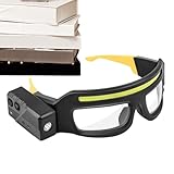 Mountainbike-Brille – Arbeitsschutzbrille mit Typ-C-Licht,...