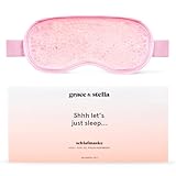 grace & stella - Kühlende Schlafmaske, Schlafbrille Reduziert Falten,...