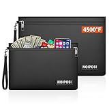 Noiposi 2er Set Feuerfeste Tasche, 36x26,5cm Wasserdicht Feuerfest...