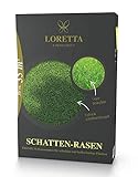 Loretta Schatten-Rasen Premiumrasensaat mit poa supina 0,6kg für ca 35m²