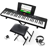 Alesis Melody 61 Keyboard Piano für Anfänger mit 61 Tasten Lautsprechern,...