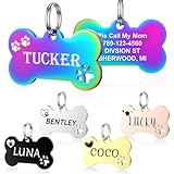 YEHANTI Hundemarke mit Gravur - Hundemarke Personalisiert mit Name,...