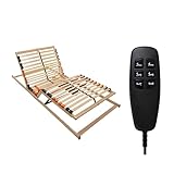 BMM Lattenrost 140x200 cm Fly 2-MOT – elektrisch verstellbar (2-motorig),...