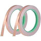 SHILIUZHI 3 Rollen Kupferband Selbstklebend, Kupferfolie Klebeband,...