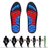 Magnetische Einlegesohlen, 1 Paar Magnetische Massage Gel Einlegesohlen,...