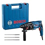 Bosch Professional Bohrhammer GBH 2-21 (mit SDS plus, inkl. 3x Drill Bit...