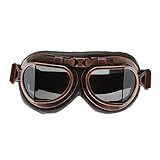 Dreld Winddicht Motorradbrille Vintage, Helmbrille Crossbrille, Retro...