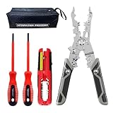 Automatische Abisolierzange für elektrische Drähte, inklusive...