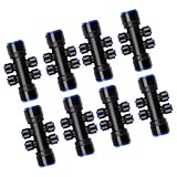 2/3/8 Stück 6-Wege-Wasserverteiler, Verteiler, Schlauch,...