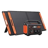 Jackery Solargenerator 1000, 1002WH Tragbare Powerstation mit 2* SolarSaga...