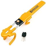 KRASER KR842Y Lenkradkralle mit Doppelhaken, Maximale Sicherheit Stufe 10,...