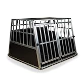Merschbrock Trade GmbH Hundetransportbox XL fürs Auto, Reisebox, Hundebox,...