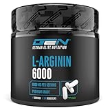 L-Arginin - 380 vegane Kapseln - 6000 mg pflanzliches, HCL pro Tagesportion...