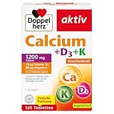 Doppelherz Calcium + Vitamin D3 – Mit Calcium und Vitamin K als Beitrag...