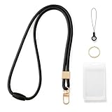 CHUQING Schlüsselband Ausweishalter mit Band Lanyard Schlüsselband Lang...