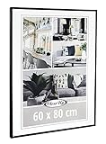 Close Up Posterrahmen 60x80 cm Schwarz – Moderner Bilderrahmen mit...