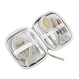 Jané Hygiene-Set mit Kulturtasche, Kamm, Bürste mit Naturborsten, Schere,...