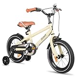 STITCH 16 Zoll Kinderfahrrad für 57 jährige Jungen, 16' Zoll Fahrrad für...