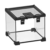 Dickly Reptilien-Glasterrarium, Vivarium, stabiles, tragbares...