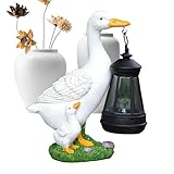 Solar-Gartenstatue – Solar-Tier-Rasenlichter | Harz-Tierfigur-Solarlampe,...