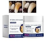 Zahnpulver Für Hunde | Kitten Zahnreiniger 40g - Hundezahnpasta...