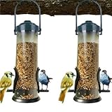 2 x Futterspender für Vögel, kleine Vögel, Futterstation für...