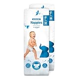 by Amazon Ultra Dry Windeln – Größe 7+ (18 kg+) – 100 Windeln (2...