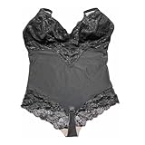 HNYJVZEVG Damen Shapewear Bodysuits Shapeware Spitzenmuster Shaper...