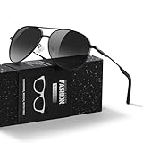 kunchu Sonnenbrille Herren Damen Polarisierte Unisex UV400-Schutz...