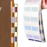 COLOFALLA 240 Stück Seitenmarker Selbstklebend 12 Farben Haftnotizen zum...