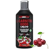 L-Carnitine 6000 Liquid - 1000 ml - Extra hochdosiert mit 6000 mg reinem...