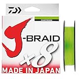 Daiwa J-Braid X8 Chartreuse 0.06mm 4.0kg 150m