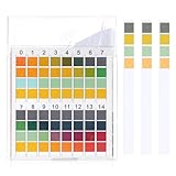 LIQWEI 100 Stück PH Teststreifen, PH Wert Teststreifen Urin Säure Basen...